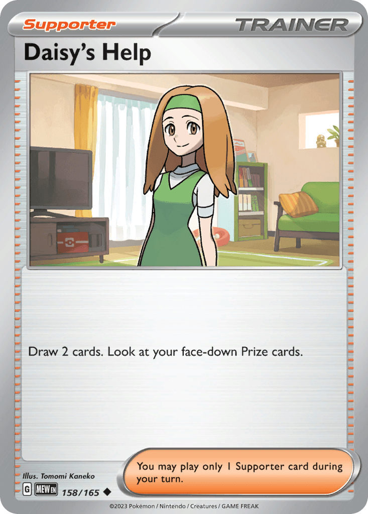 Daisy's Help, carta 158 de 151