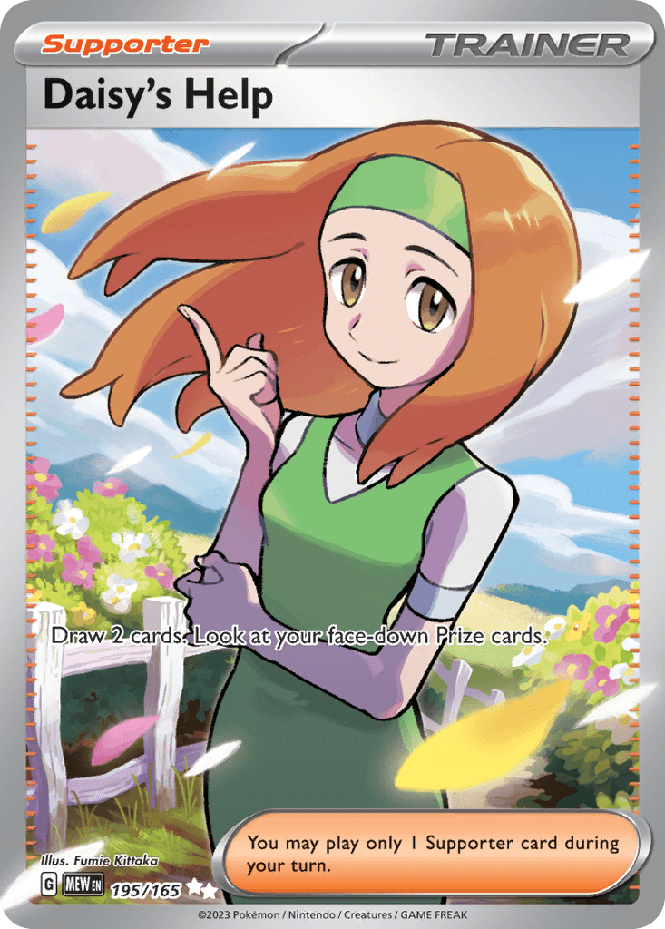 Daisy's Help, carta 195 de 151