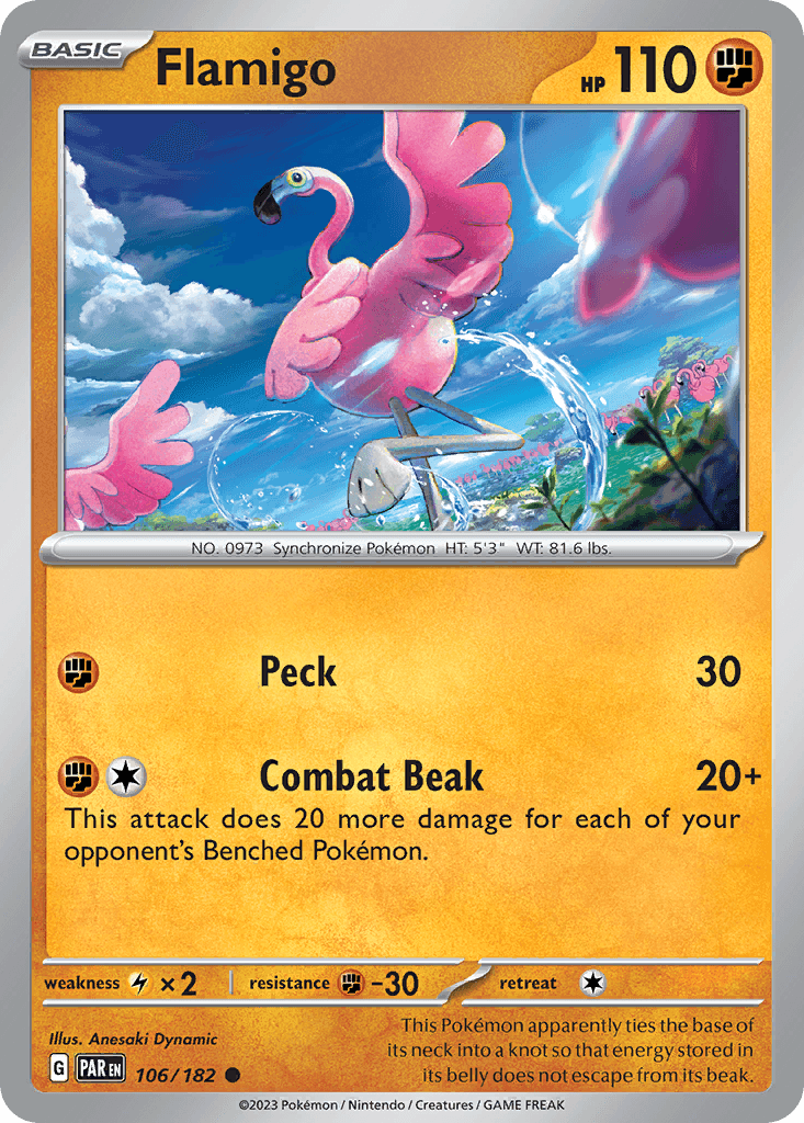 Flamigo, carta 106 de Paradox Rift