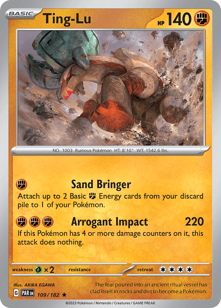 Ting-Lu, carta 109 de Paradox Rift