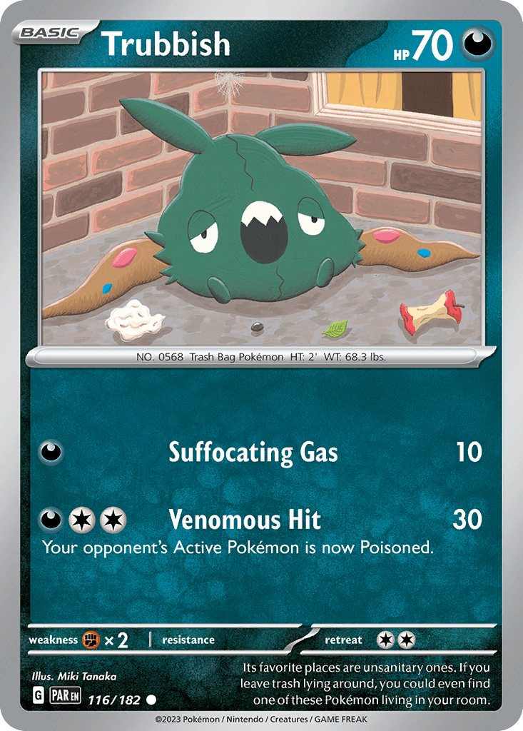 Trubbish, carta 116 de Paradox Rift