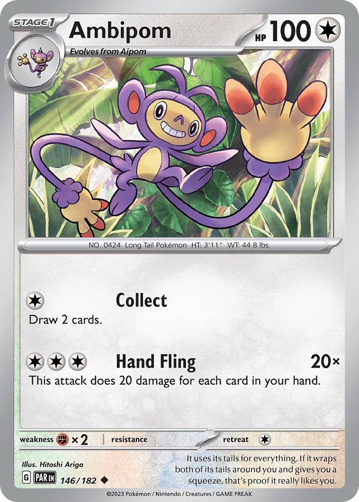 Ambipom, carta 146 de Paradox Rift