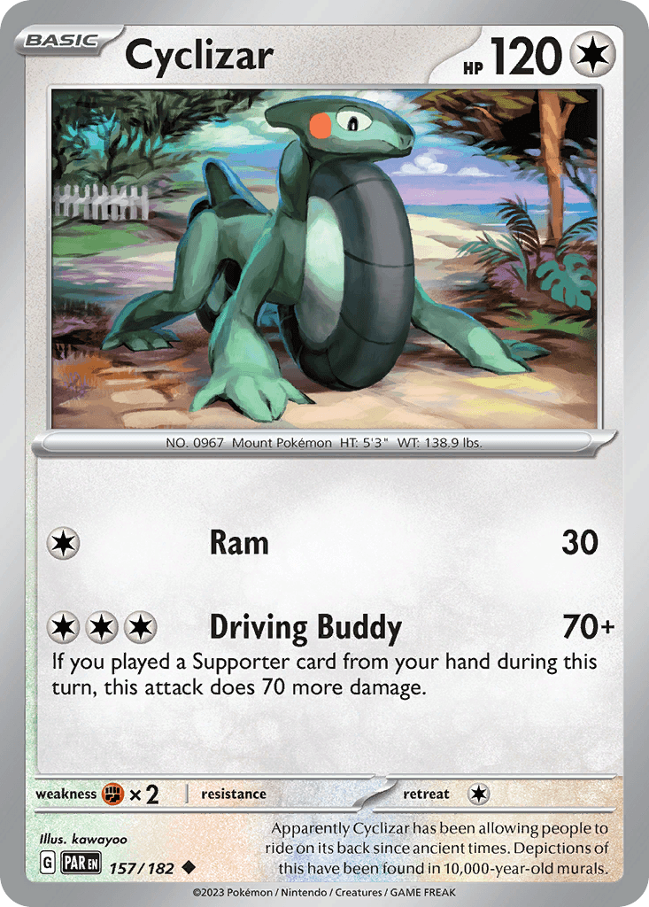 Cyclizar, carta 157 de Paradox Rift
