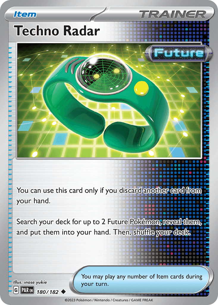 Techno Radar, carta 180 de Paradox Rift
