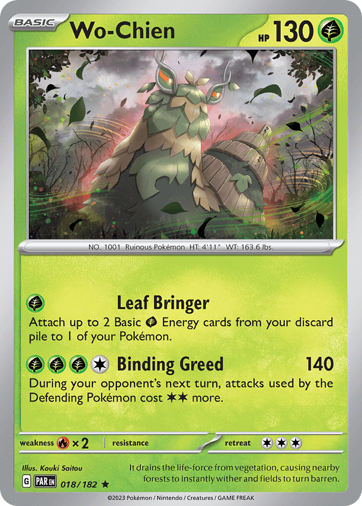 Wo-Chien, carta 018 de Paradox Rift
