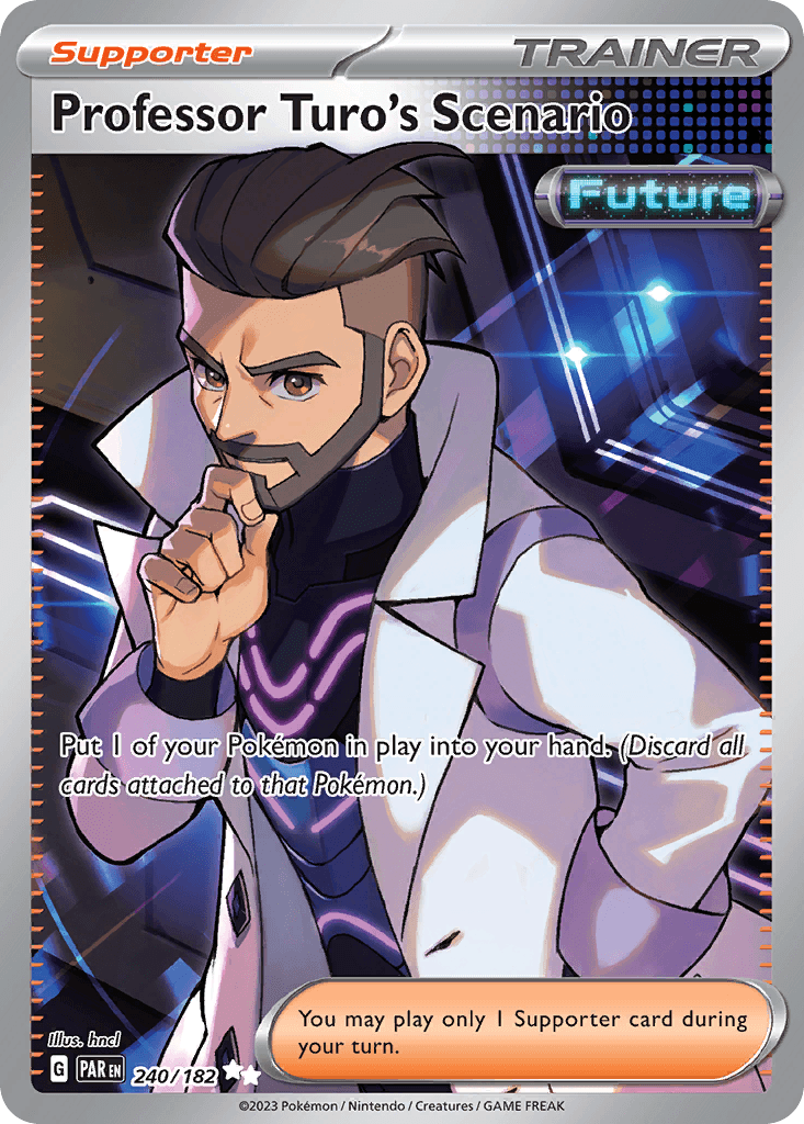 Professor Turo's Scenario, carta 240 de Paradox Rift