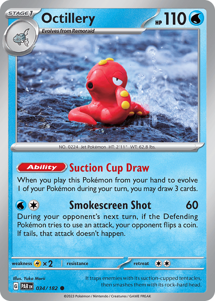 Octillery, carta 034 de Paradox Rift