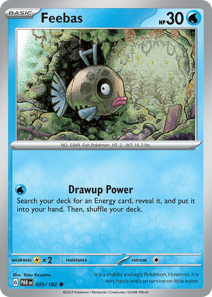 Feebas, carta 035 de Paradox Rift