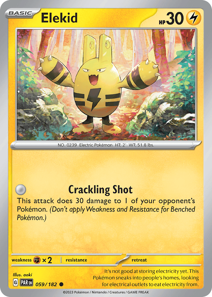 Elekid, carta 059 de Paradox Rift
