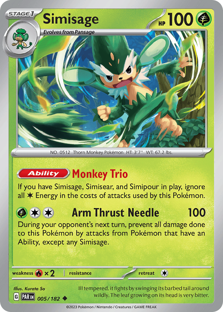 Simisage, carta 005 de Paradox Rift
