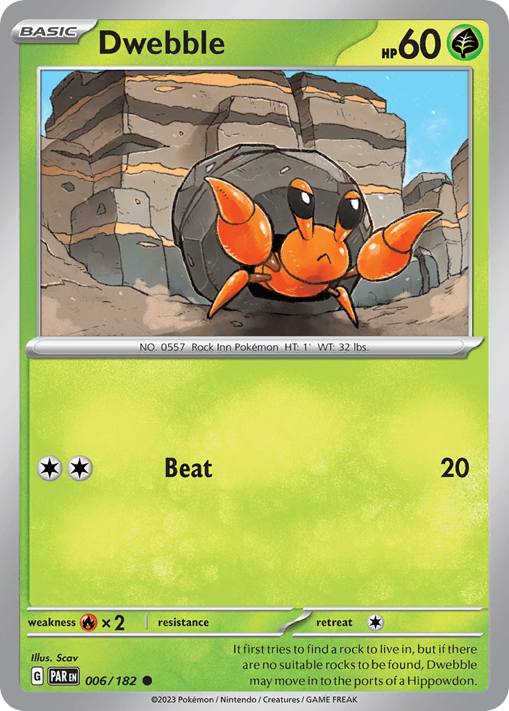 Dwebble, carta 006 de Paradox Rift