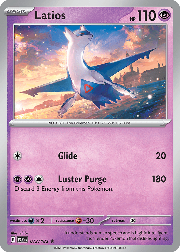Latios, carta 073 de Paradox Rift