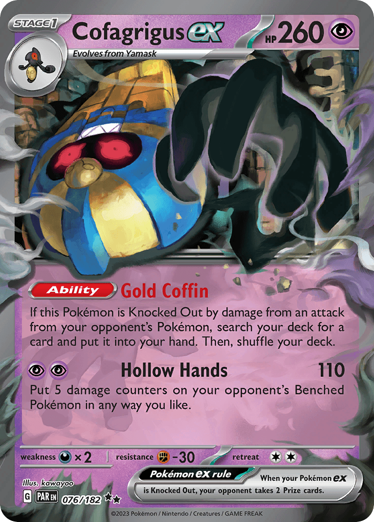 Cofagrigus ex, carta 076 de Paradox Rift