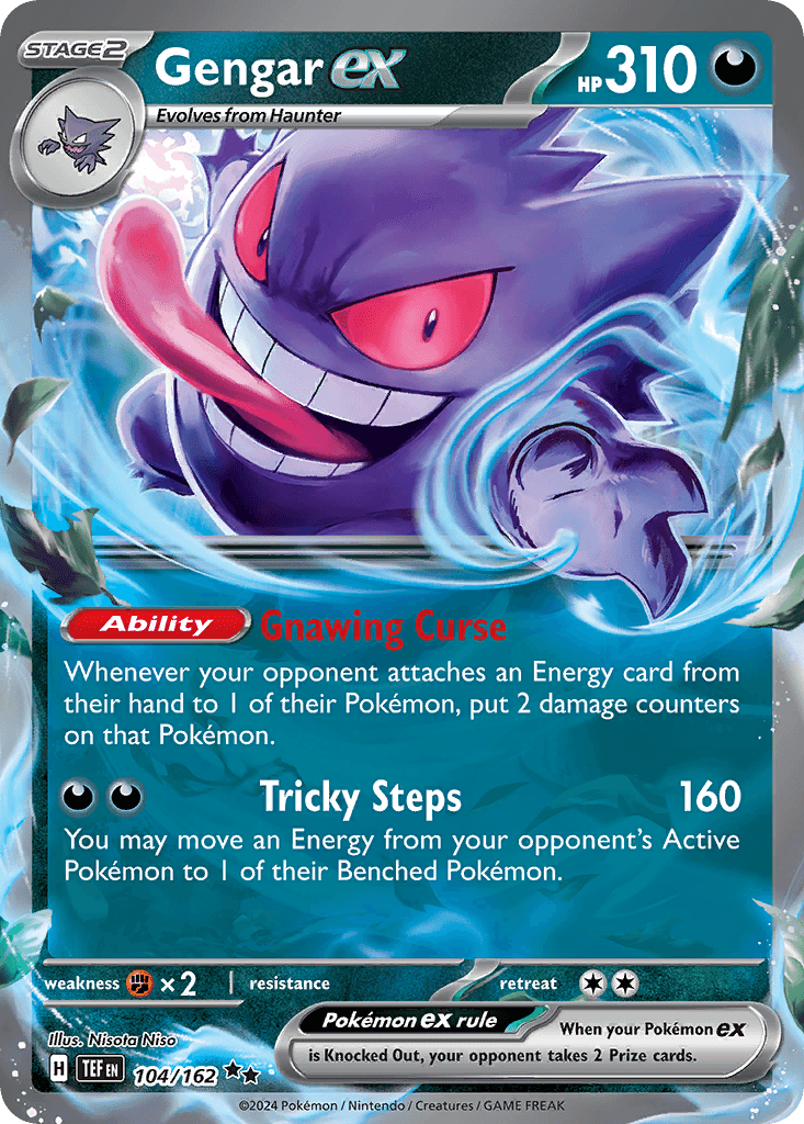 Gengar ex, carta 104 de Temporal Forces