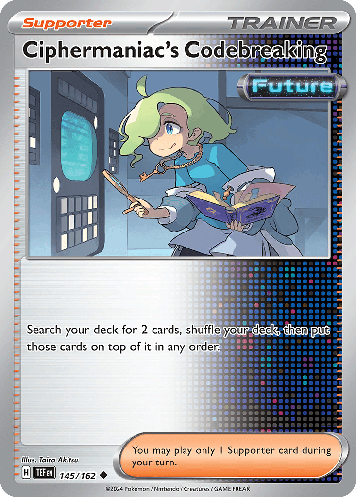 Ciphermaniac's Codebreaking, carta 145 de Temporal Forces