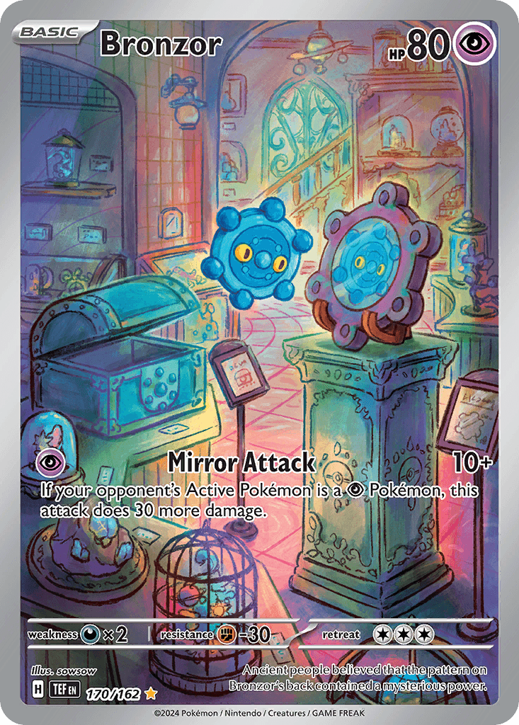 Bronzor, carta 170 de Temporal Forces