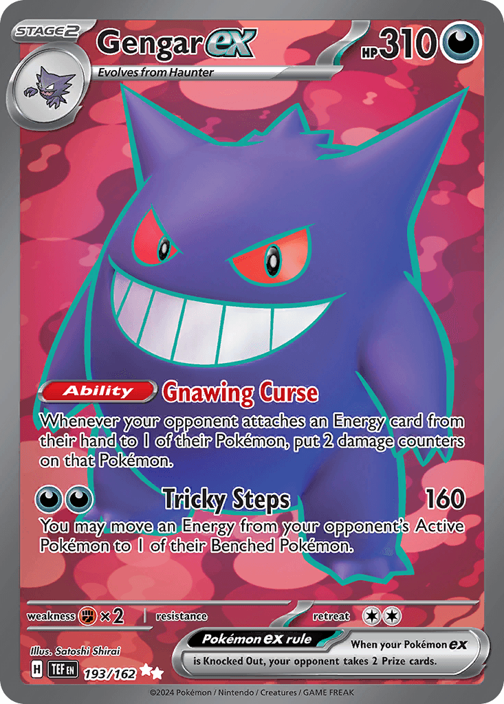 Gengar ex, carta 193 de Temporal Forces