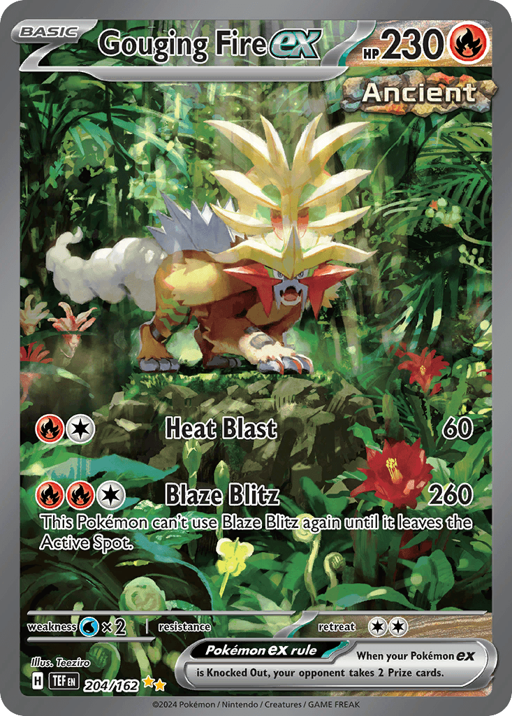 Gouging Fire ex, carta 204 de Temporal Forces