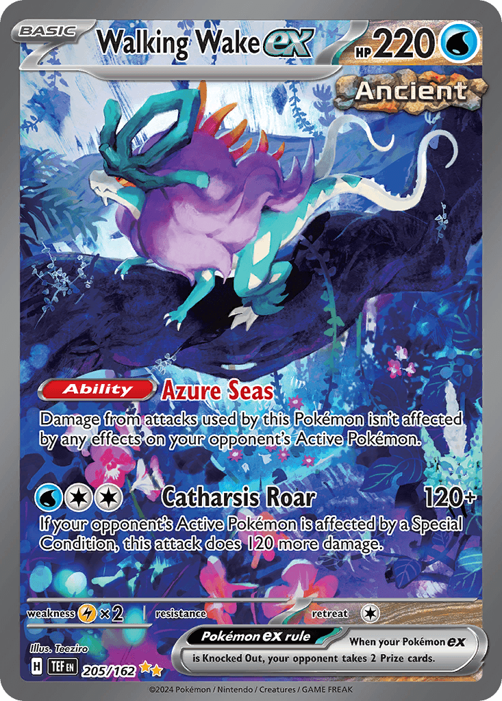 Walking Wake ex, carta 205 de Temporal Forces
