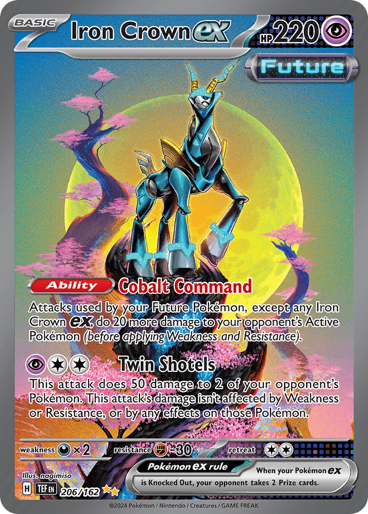 Iron Crown ex, carta 206 de Temporal Forces