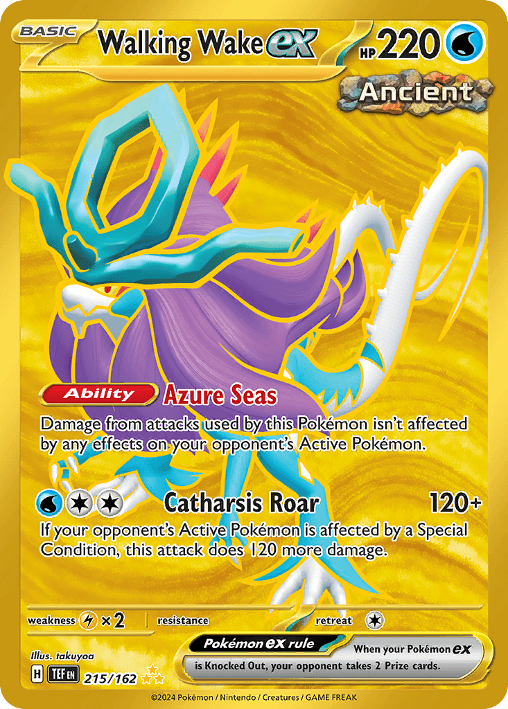Walking Wake ex, carta 215 de Temporal Forces