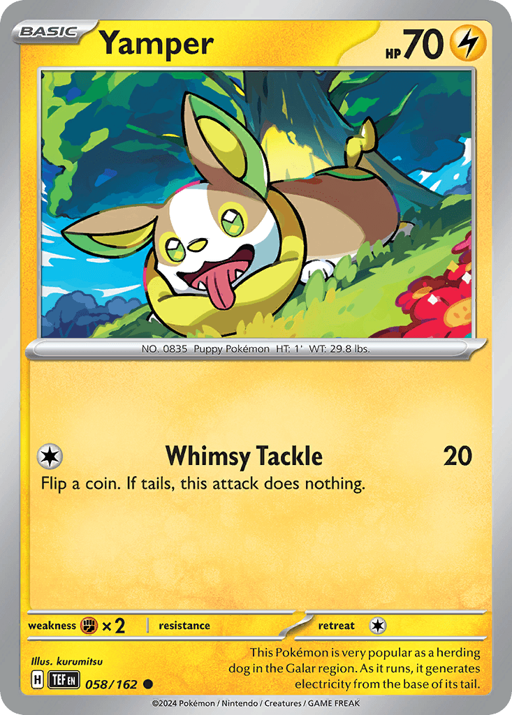 Yamper, carta 058 de Temporal Forces