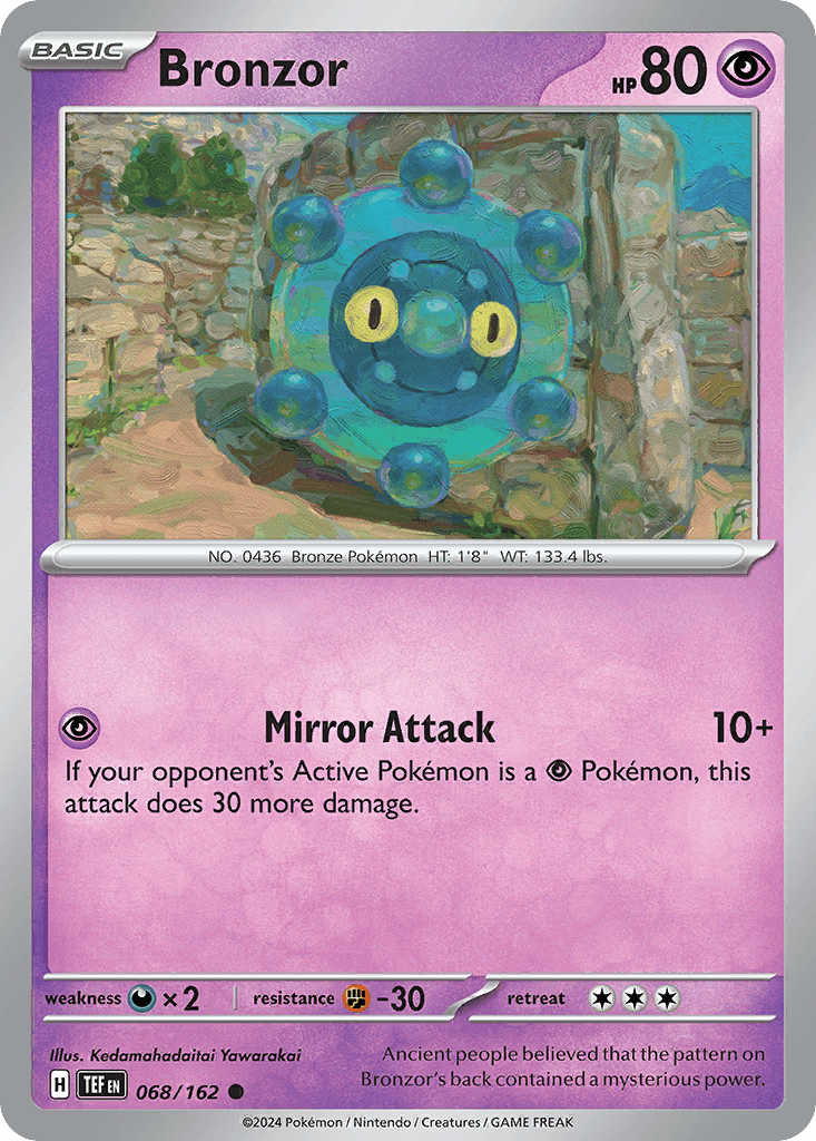 Bronzor, carta 068 de Temporal Forces