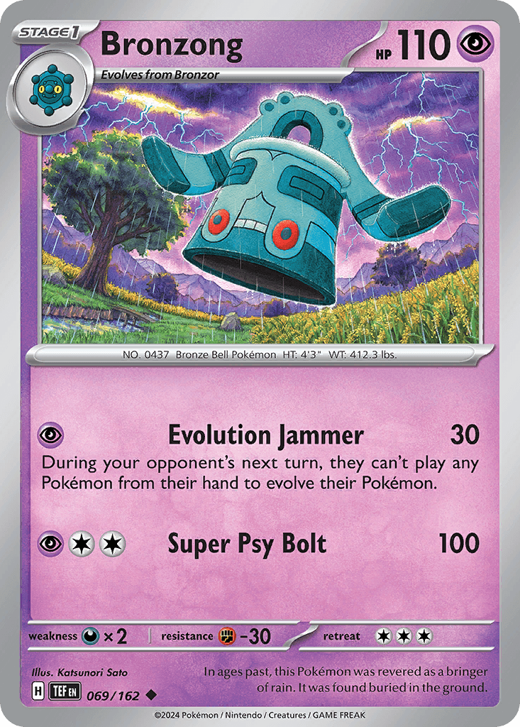 Bronzong, carta 069 de Temporal Forces