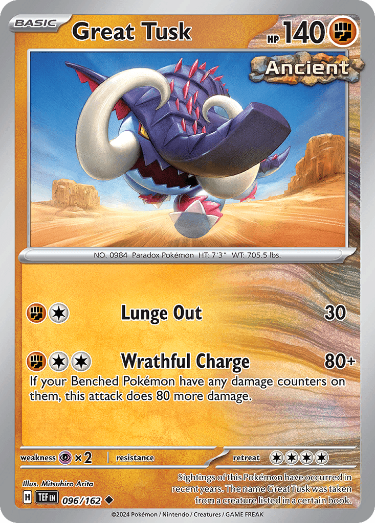 Great Tusk, carta 096 de Temporal Forces