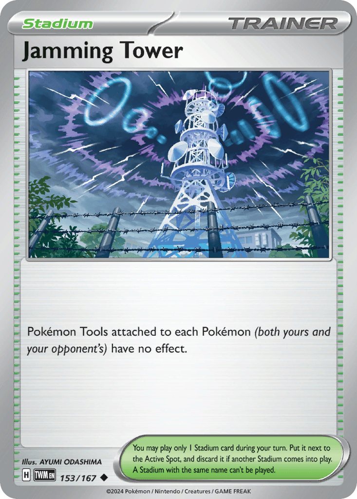 Jamming Tower, carta 153 de Twilight Masquerade