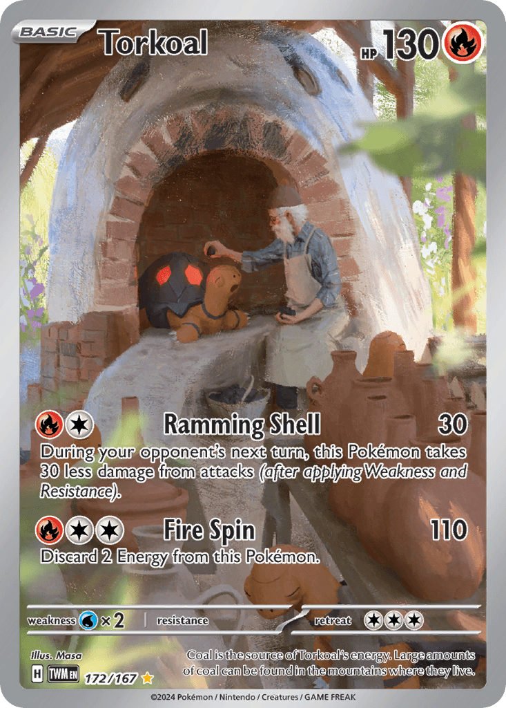 Torkoal, carta 172 de Twilight Masquerade