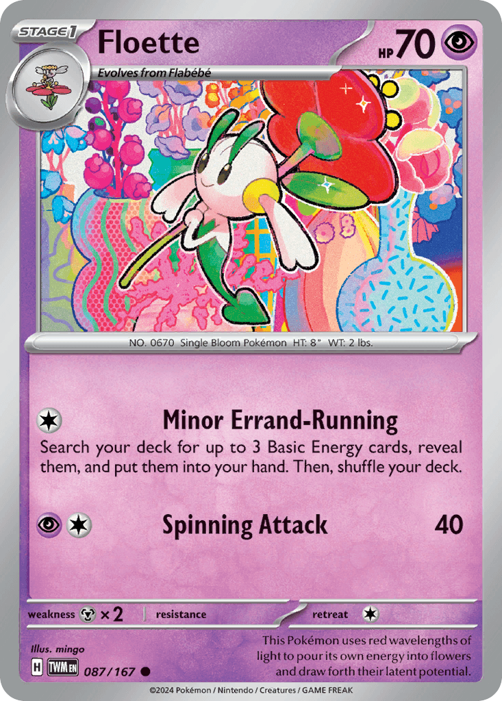 Floette, carta 087 de Twilight Masquerade