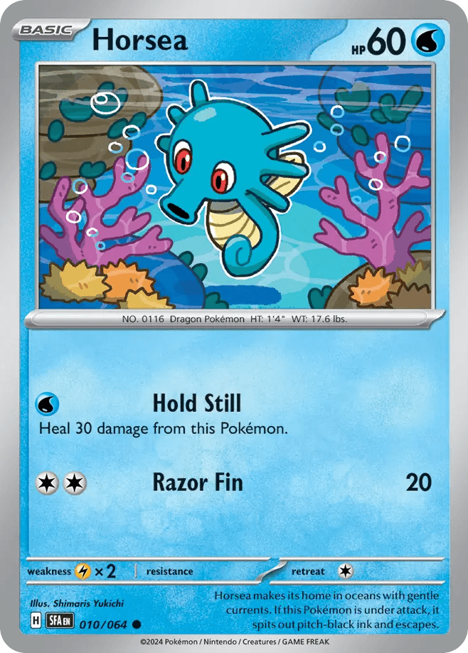 Horsea, carta 010 de Shrouded Fable
