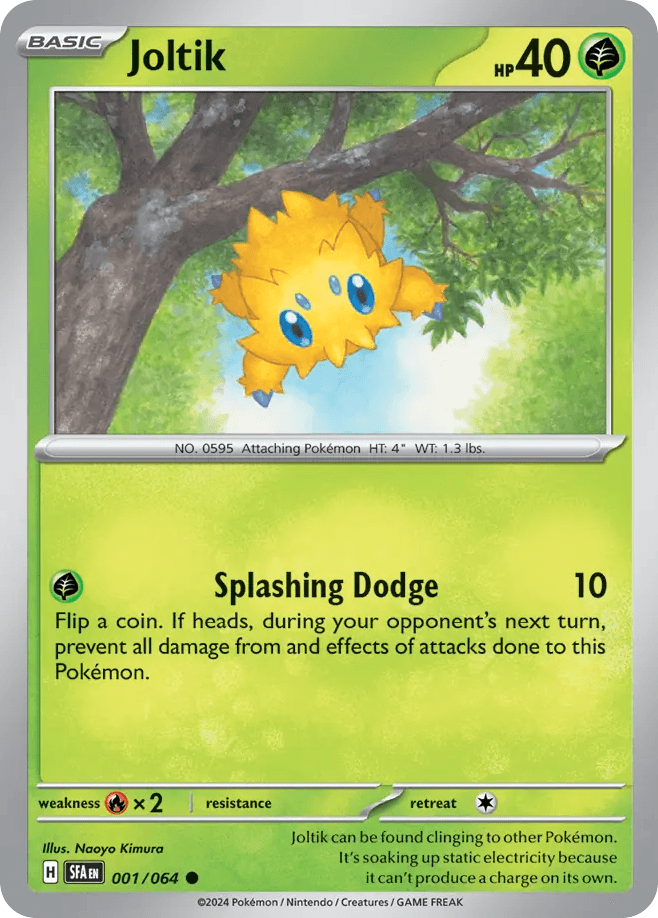 Joltik, carta 001 de Shrouded Fable