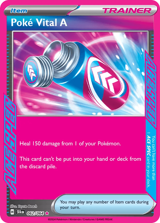 Poké Vital A, carta 062 de Shrouded Fable