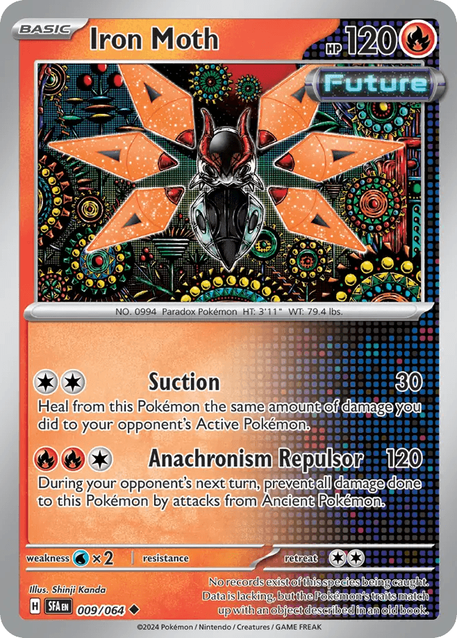 Iron Moth, carta 009 de Shrouded Fable