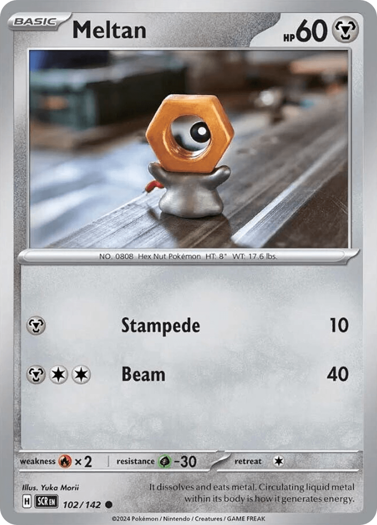 Meltan, carta 102 de Stellar Crown