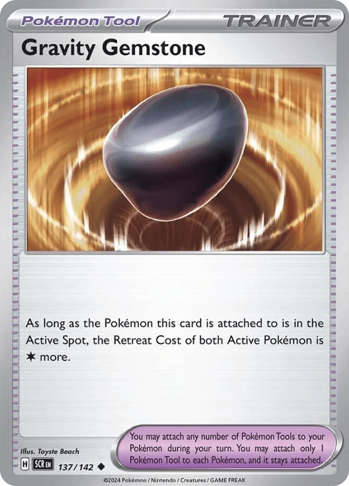 Gravity Gemstone, carta 137 de Stellar Crown
