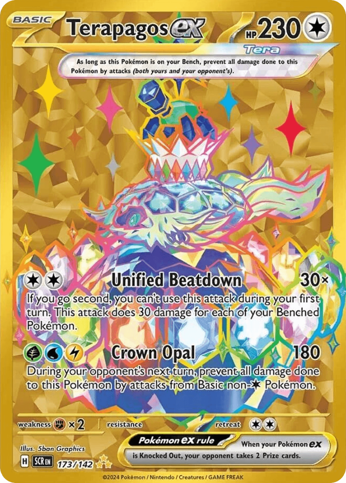 Terapagos ex, carta 173 de Stellar Crown