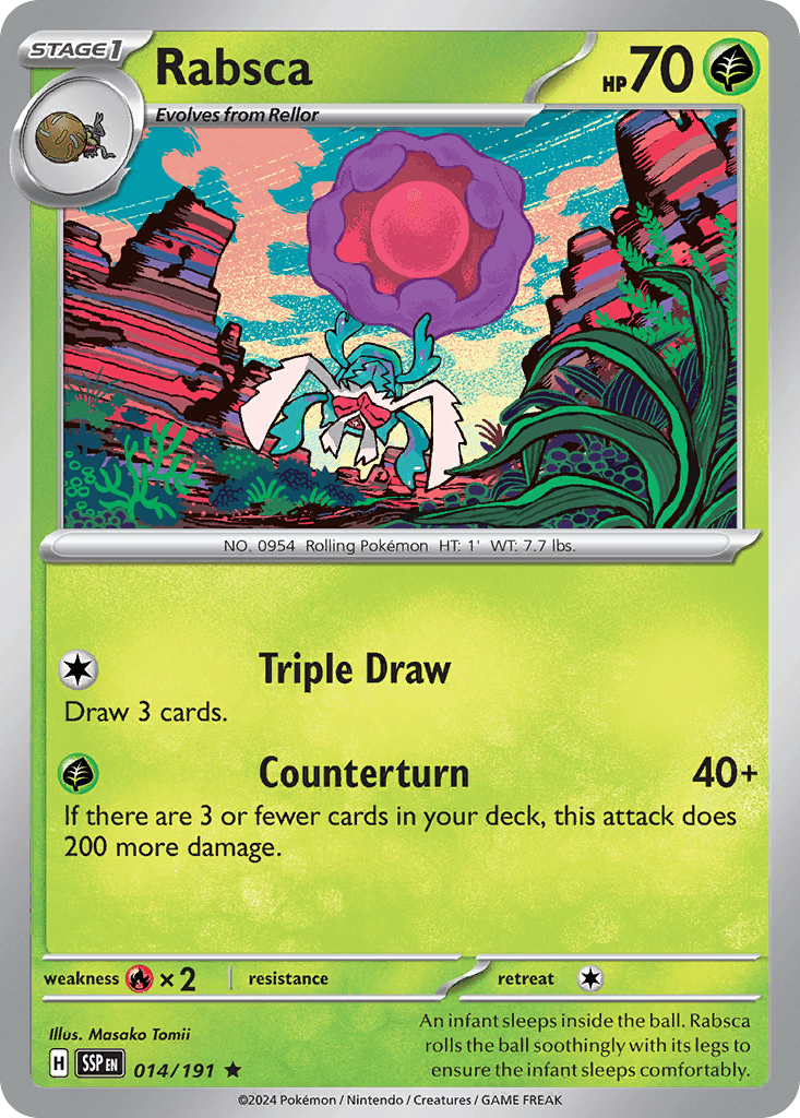 Rabsca, carta 014 de Surging Sparks