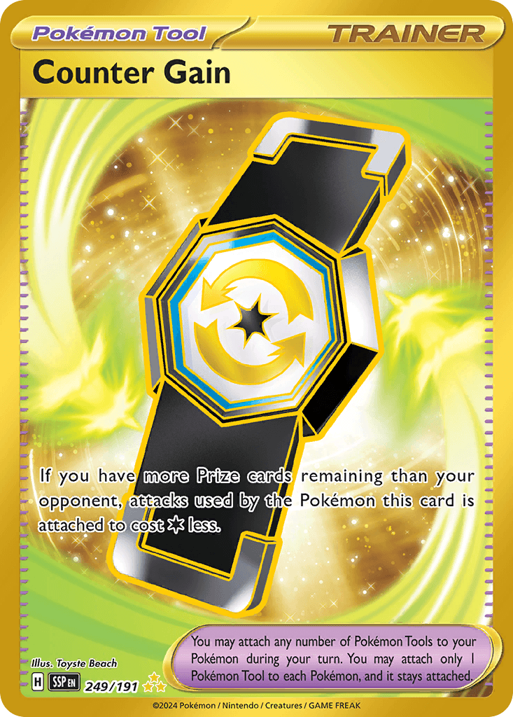 Counter Gain, carta 249 de Surging Sparks