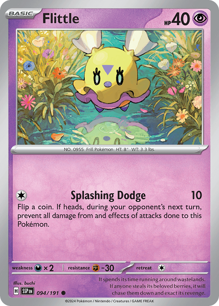 Flittle, carta 094 de Surging Sparks