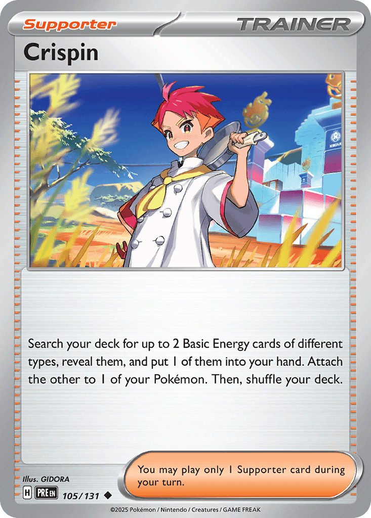 Crispin, carta 105 de Prismatic Evolutions