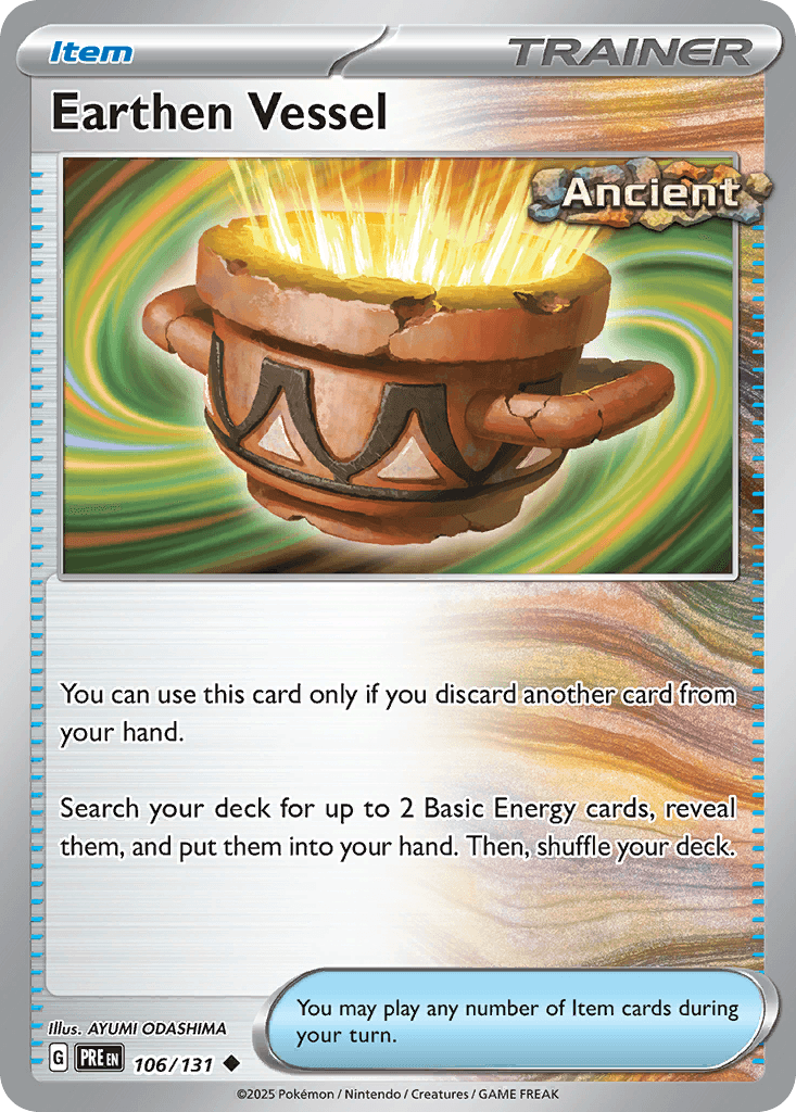 Earthen Vessel, carta 106 de Prismatic Evolutions