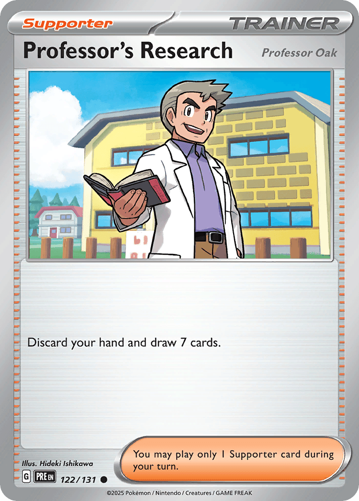 Professor's Research, carta 122 de Prismatic Evolutions