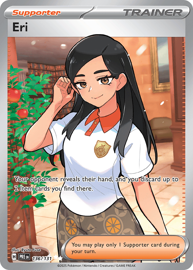Eri, carta 136 de Prismatic Evolutions