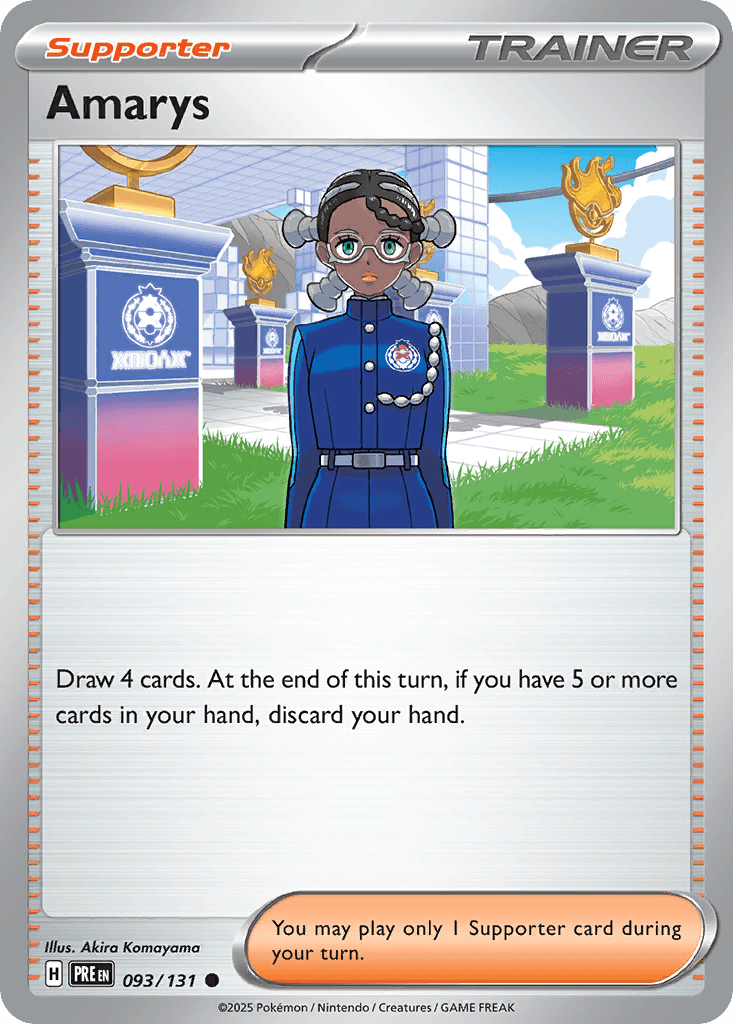 Amarys, carta 093 de Prismatic Evolutions