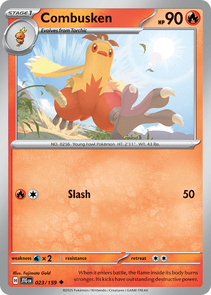 Combusken, carta 023 de Journey Together