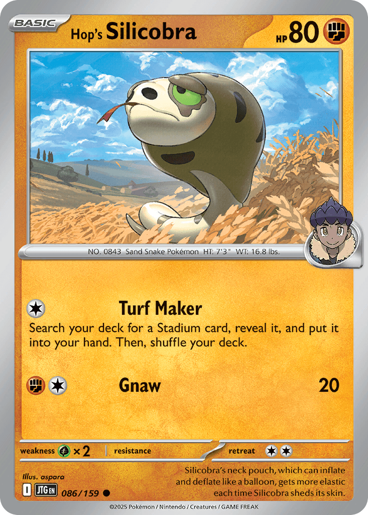 Hop's Silicobra, carta 086 de Journey Together