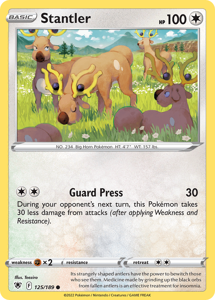 Stantler, carta 125 de Astral Radiance